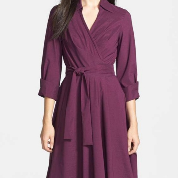 Donna Ricco wrap dress - Picture 3 of 4